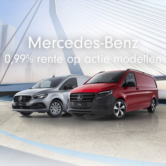 Mercedes-Benz rente actie evans